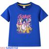 KPop Demon Hunters Children's Cartoon Print T-shirt
