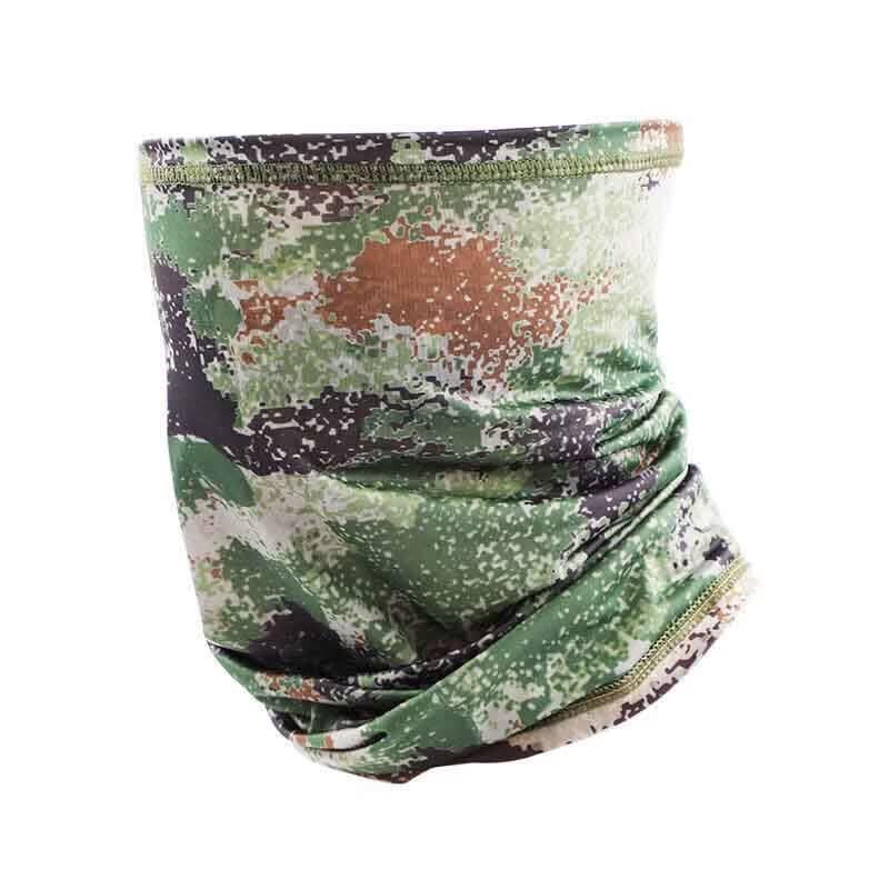 Outdoor Camouflage Ice Silk Sun Protection Face Mask & Neck Gaiter