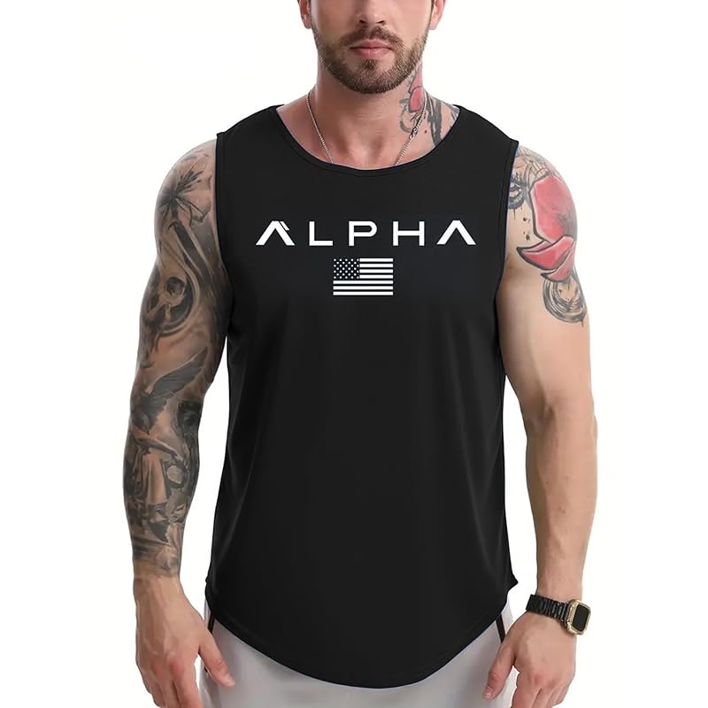 

[X-Jang] tank top men s training sleeveless sports running muscle training quick drying running wear sportswear elasticity Gym Fashionable (JP,