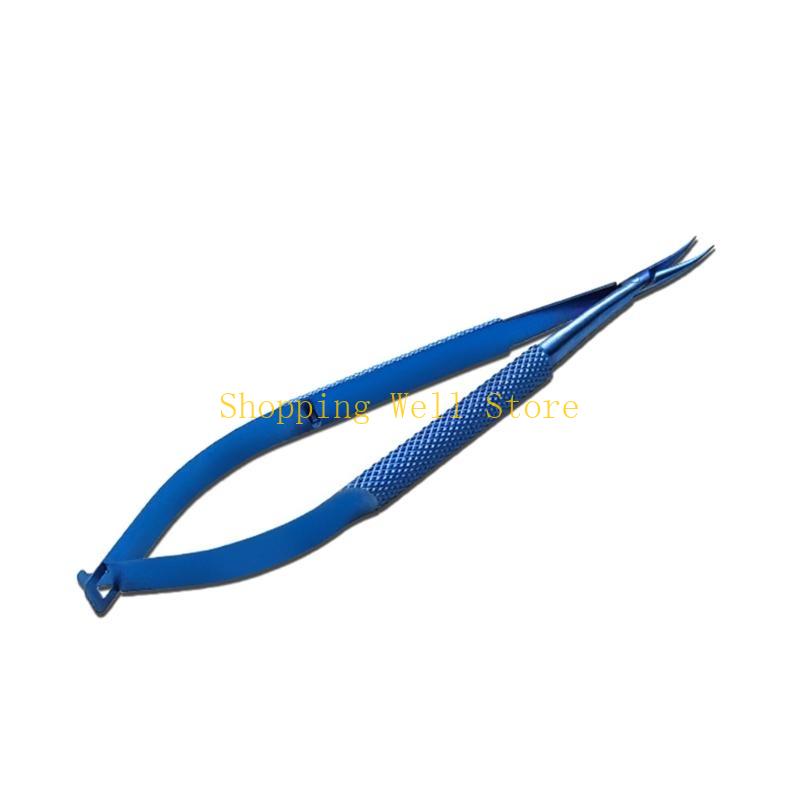 

KX4B Portable Stainless Steel Needle Tweezers Light Weight Needle Holder Driver for Stitching Leatherwork Cosmetic Surgical