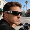 GCOTX Hip Hop Chicano Style Polarized Driving Sunglasses West Coast Biker Summer Fashion