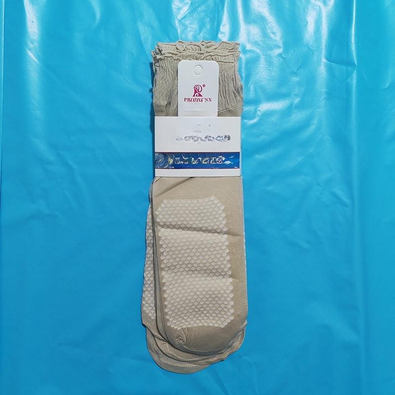 10 Pairs of Women Spring and Summer Lotus Leaf Edge Not Leg Wide Mouth Massage Bottom Loose Non Slip Tube Socks