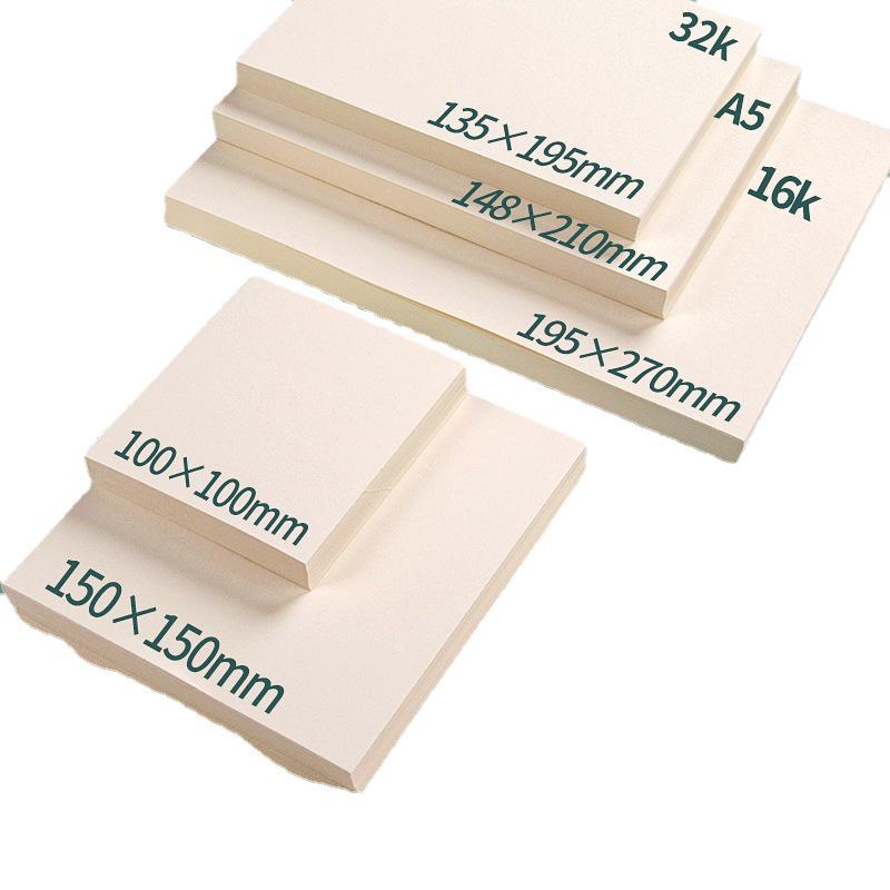 Thickened Square Oil Pastel Paper: Children's Doodle & Drawing Set