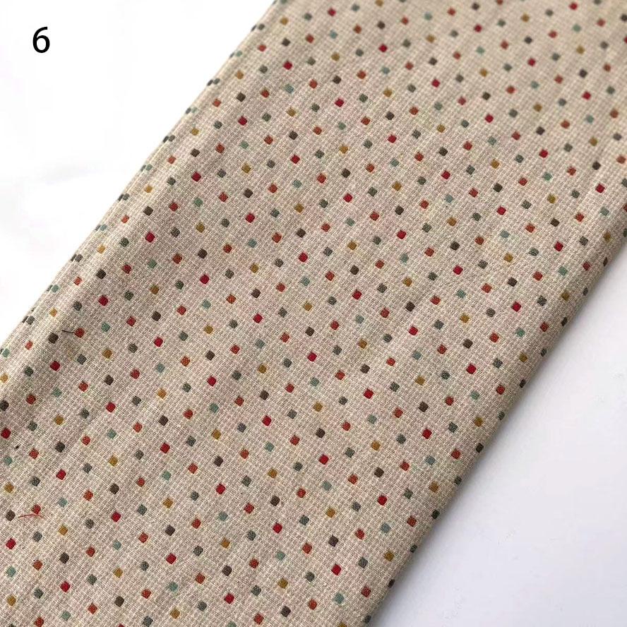 50*140cm DIY Japan Little Cloth group Yarn-dyed fabric,for sewing Handmade Patchwork Quilting , stripe dot  japanese