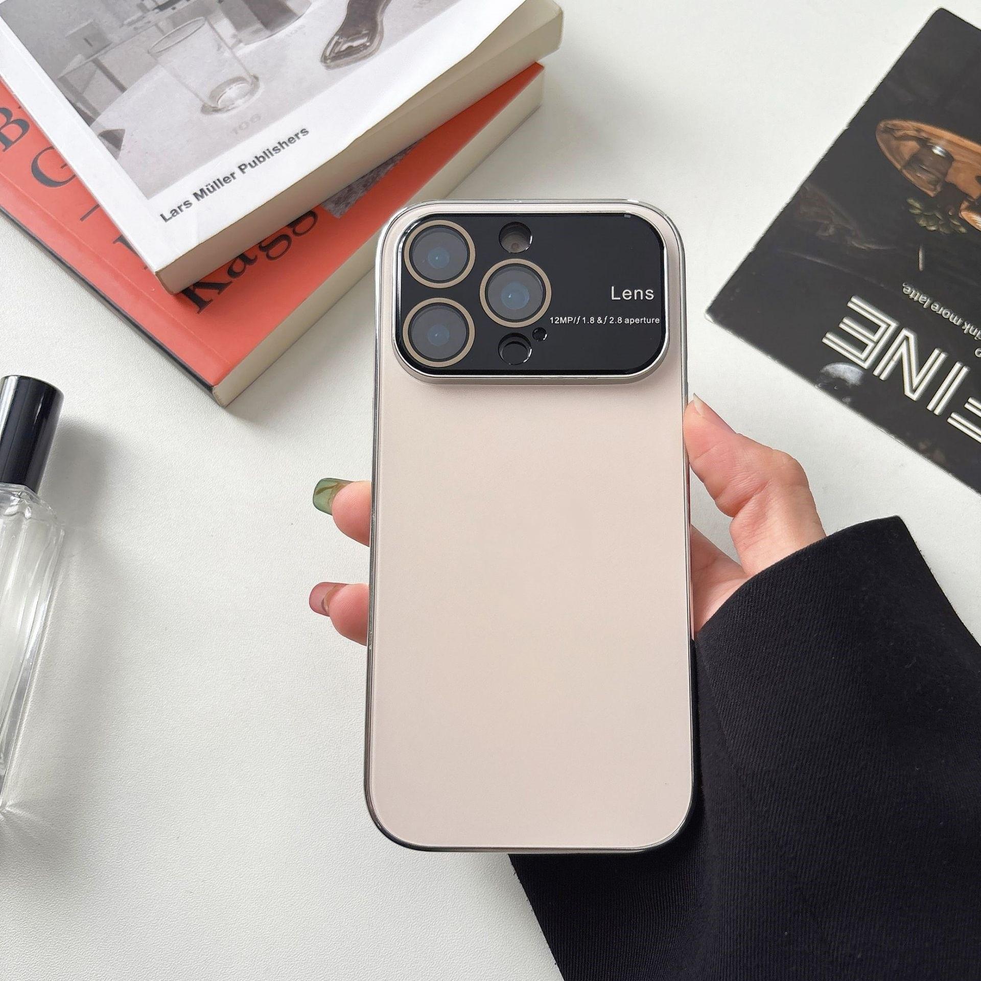 

Матовый гальванизированный чехол Second Chance для iPhone 17 Pro Max - 16 однотонных цветов iPhone 15 Pro Max