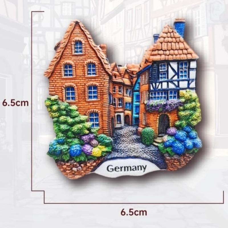 Germany Refrigerator Stickers Freistaat Bayern Landkreis Passau Souvenris Berlin Brandenburg Gate Fridge Magnets Birthday Gifts