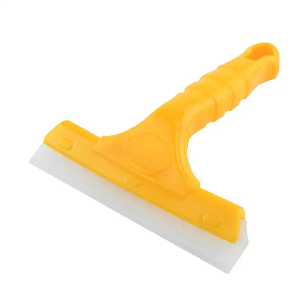 Car Glass Film Multifunctional Scraper Car Windshield Wiper Cleaner Bathroom Glass Washer Silicone Blade Cleaning Accessories