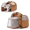 Expandable Breathable Cat Carrier Bag for Travel Portable Large Space Cat Backpack Cat Carrier Bag Breathable Car Seat Cover