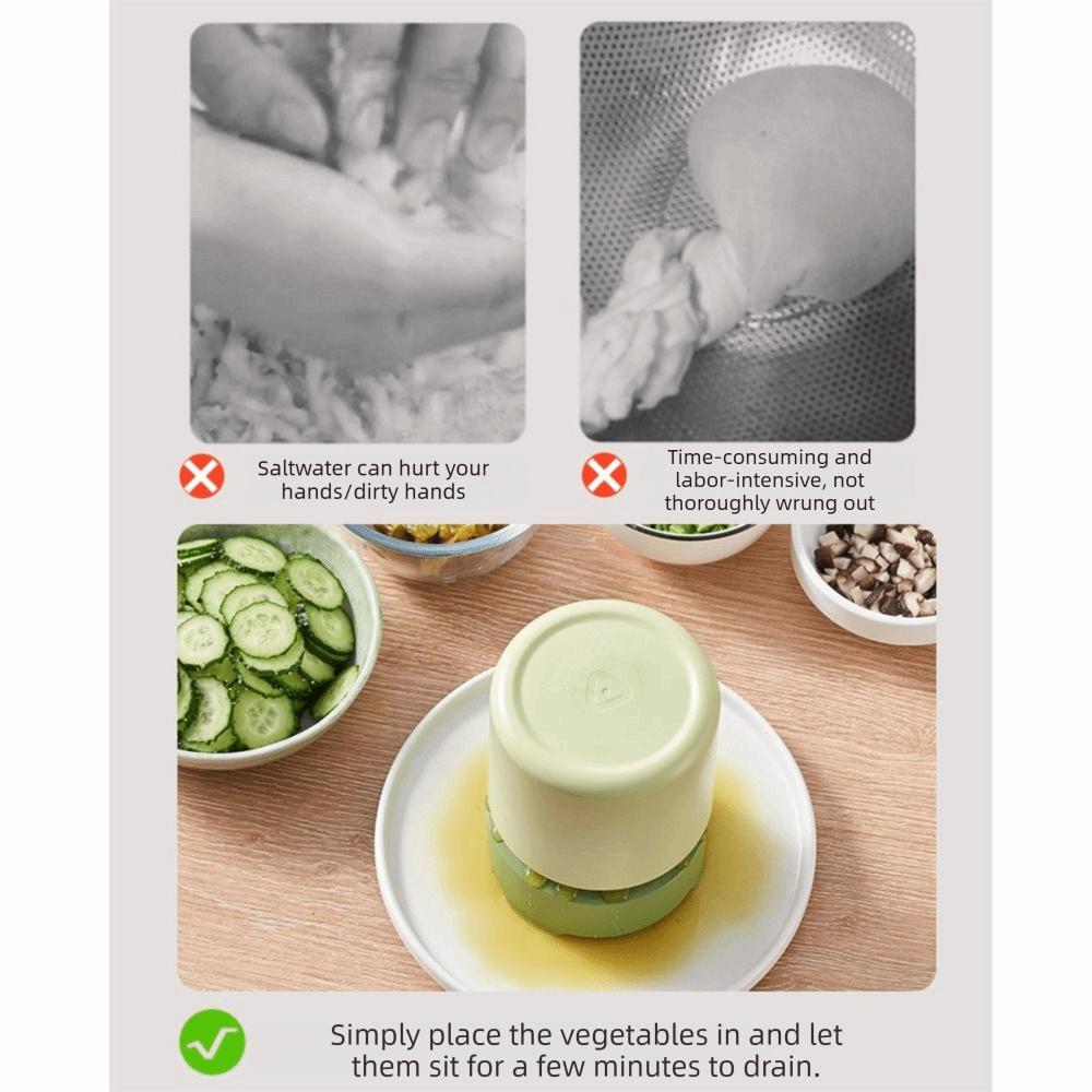 Manual Vegetable Dehydrator Quick Dry Lettuce Drainer Salad Spinner Food Preparation