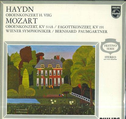 

LP Record LEO DRIEHUYS THOM DE KLERK WIENER J. Haydn Oboenkonzerte Mozart F 839517 PHILIPS Netherland Classical Used