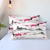 3D Printing Ink Painting Landscape Bedding Quilt Set Three-Piece Custom