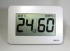 Cresel Screen Digital Medium CR-3000W Ultra-Large Thermometer/Hygrometer, White,