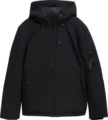 Übergangsjacke Tom Tailor Jacke Mit Abnehmbarer Kapuze (1042206) Schwarz