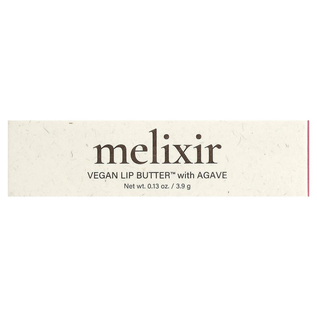 melixir Vegan Lip Butter™ with Agave, 05 Dewy Rose, 3.9 G (0.13 Oz)