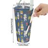 Cartoon Milk Tea Cup Holder Hand Held Insulated Fresh Keeping Portable Cup Bag Outdoor Camp Equipment Travel Picnic Beach Party