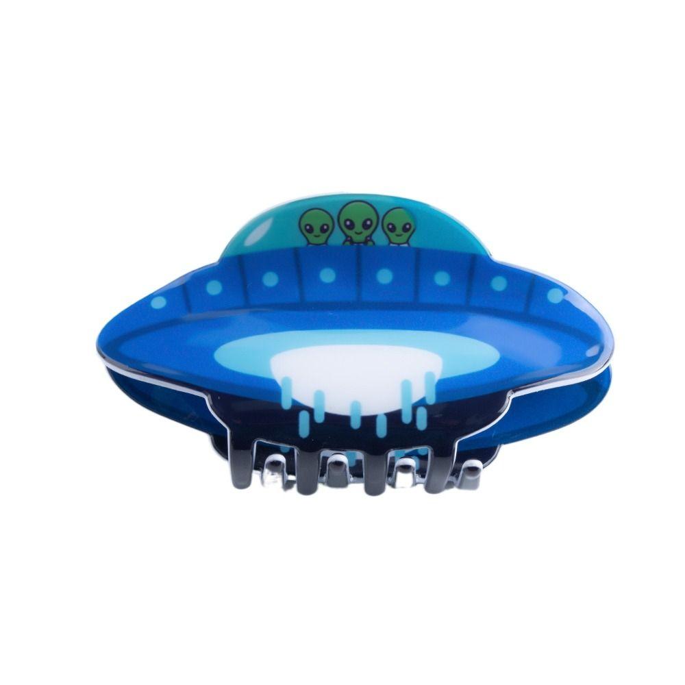 Cartoon Alien Hair Claw Grab Clip Plastic Hair Clip Fashion   Girl