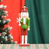 Personalized Nutcrackers Figurine Stylish Festival Figure Nutcrackers Ornament Wood Table and Shelf Decors