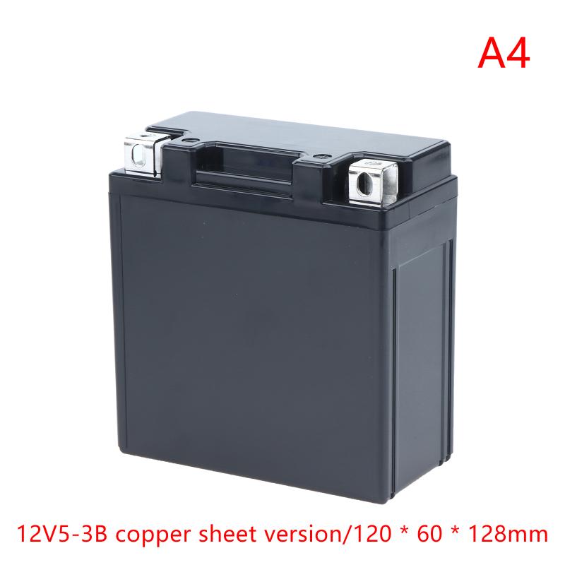 12V Multiple Sizes Plastic Protective Cover Motorcycle Start Lithium Battery Embedded Plastic Protective Cover