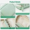 Pill Organizer with 14PCS Clear Zipper Bags Inside Medicine Case Waterproof Portable Travel Storage Holder for Daily Supplements