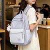 Schoolbag schoolbag new ins lightweight backpack junior high school student college student large capacity computer backpack can be set with tie rod