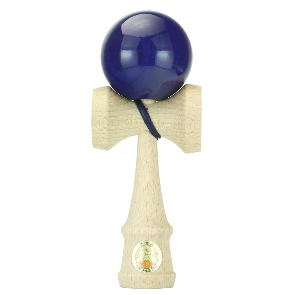Yamagata Studio "Ozora" Premium Kendama, Certified by the Japan Kendama Association for Competition, Watermarked, Made in Japan (Blue Watermark)