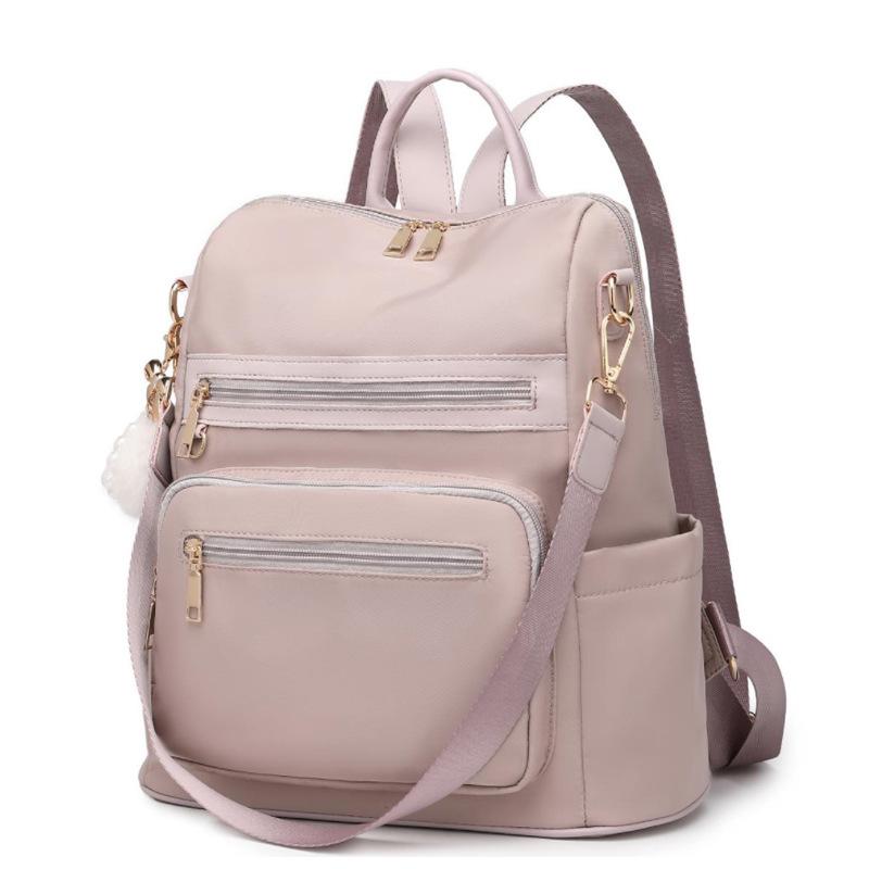 

Дорожный рюкзак Женский рюкзак 2025 Весна и Лето Модный Новый Студенческий Простой Модный Большой Вместимости Легкий Школьный Рюкзак