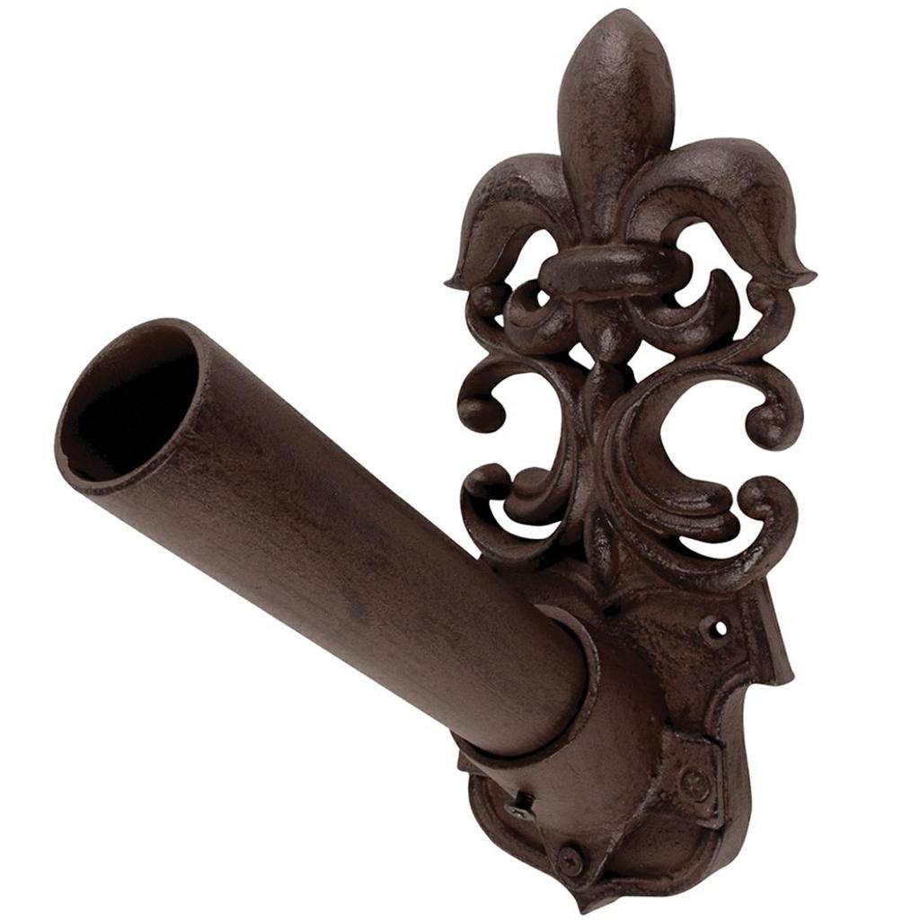 Decorative Cast Iron Flag Holder