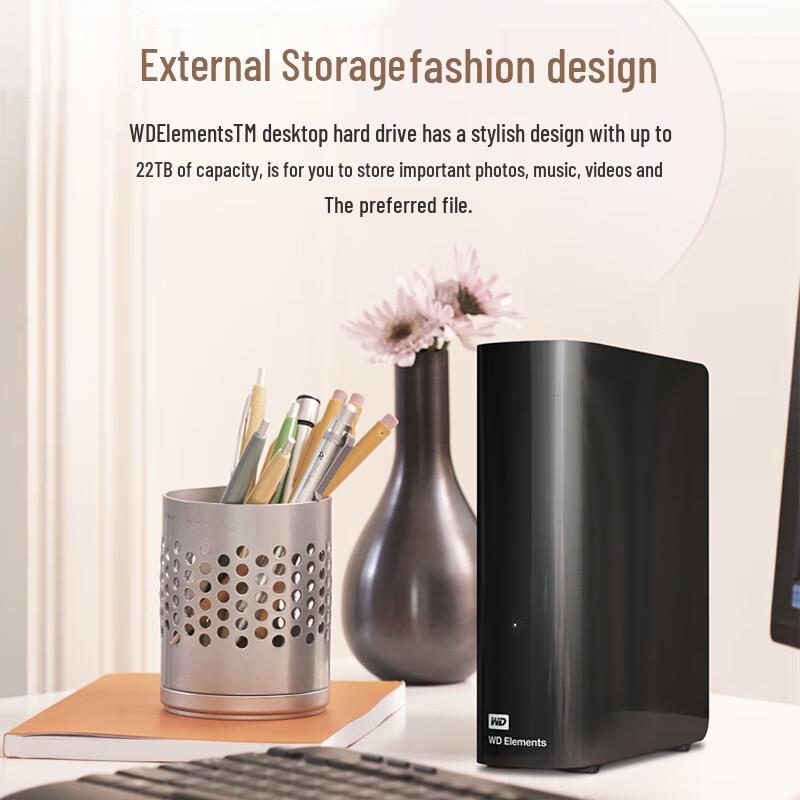

Western Digital Elements Desktop 14TB USB3.0 External Hard Drive 14TB