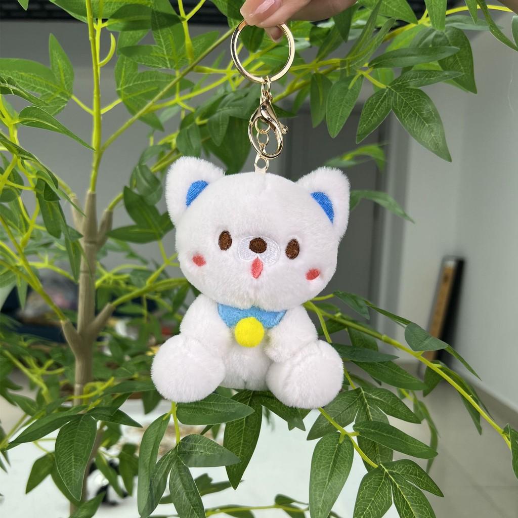 Adorable 11cm Cute Sitting Bear Plush Toy Keychain For Weddings Gifts And