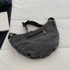 Light Denim Small Bag Women's Shoulder Crossbody Bag Commuter Dumpling Bag