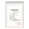 A4 Vertical PVC Transparent Document Holder