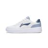 Li Ning Sycee 2 Slip Resistant Cushioning Abrasion Resistant Low top Skateboard Shoes Men's White Blue AGCT339-4(Team188-)