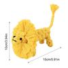 Yousheng Rope Dog Toy Animal Shape Rope Toy to Keep Dogs Busy Carrot Puppy Chew Toy Tug of War Toy for Small Medium Dogs Indoor Outdoor Play
