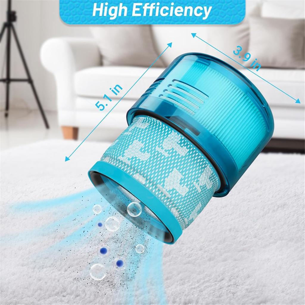 Gen5 Filter Replacement Filter for Dyson Gen5detect Absolute, Gen5outsize Absolute, Gen5detect Fluffy Vacuum Cleaner