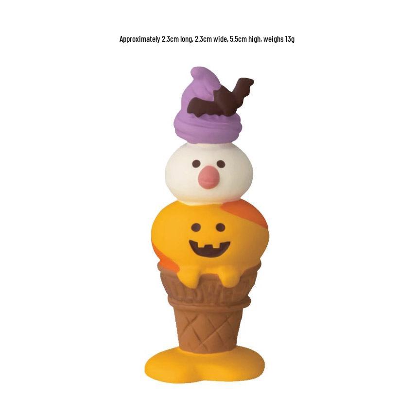 Japanese Cat Halloween Resin Ornaments – Handmade DIY Trendy Toy Figures