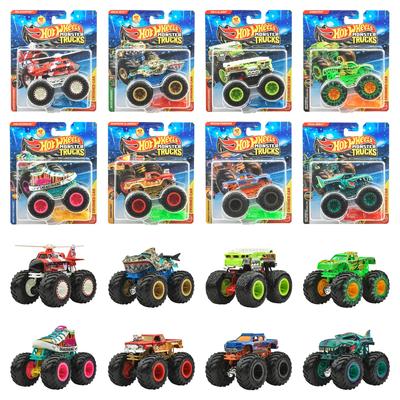 Hot Wheels Monster Truck Assorted Vehicle Mini Ages 164 Toys, Cars, 8-Car Box, 3+, Multi-Purpose, FYJ44-982C