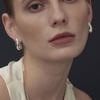 Viollina Graceful Teardrop Earrings_Silver