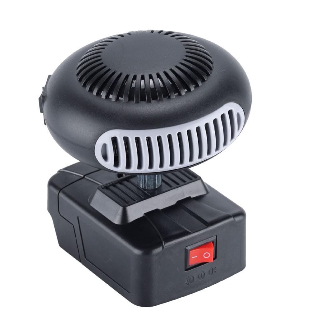Electric Car Heater Air Cooler Fan 12V/24V Portable Demister Defroster Heating Fan 120W Dryer Windshield Defogging Accessroies