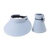 Outdoor Sun Protective Hat for Women Breathable Hollow Top Design Wide Brims Hat for Various Activity Fishing Cycling