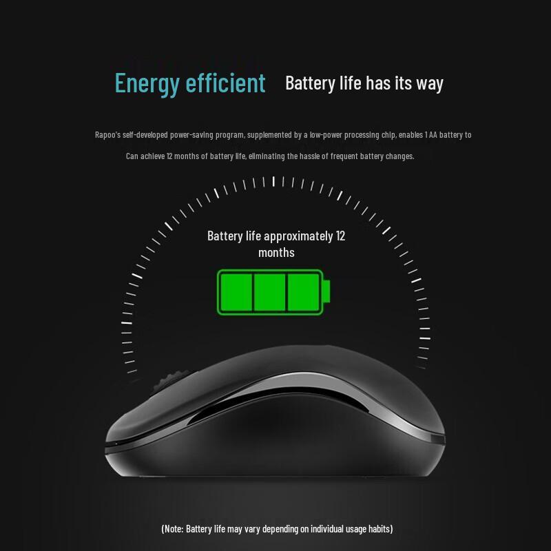 Rapoo M218 Wireless Symmetrical Office Mouse