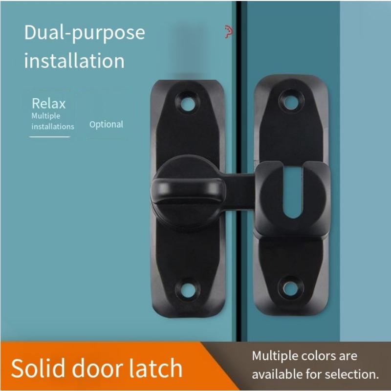 1SET Anti-theft Buckle Door Buckle Sliding Door and Window Lock Latch Door Bolt Non-punching Casement Door Lock Door Latch Door Bolt