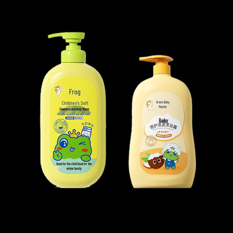Frog Prince Kids 2-in-1 Shampoo & Body Wash Set