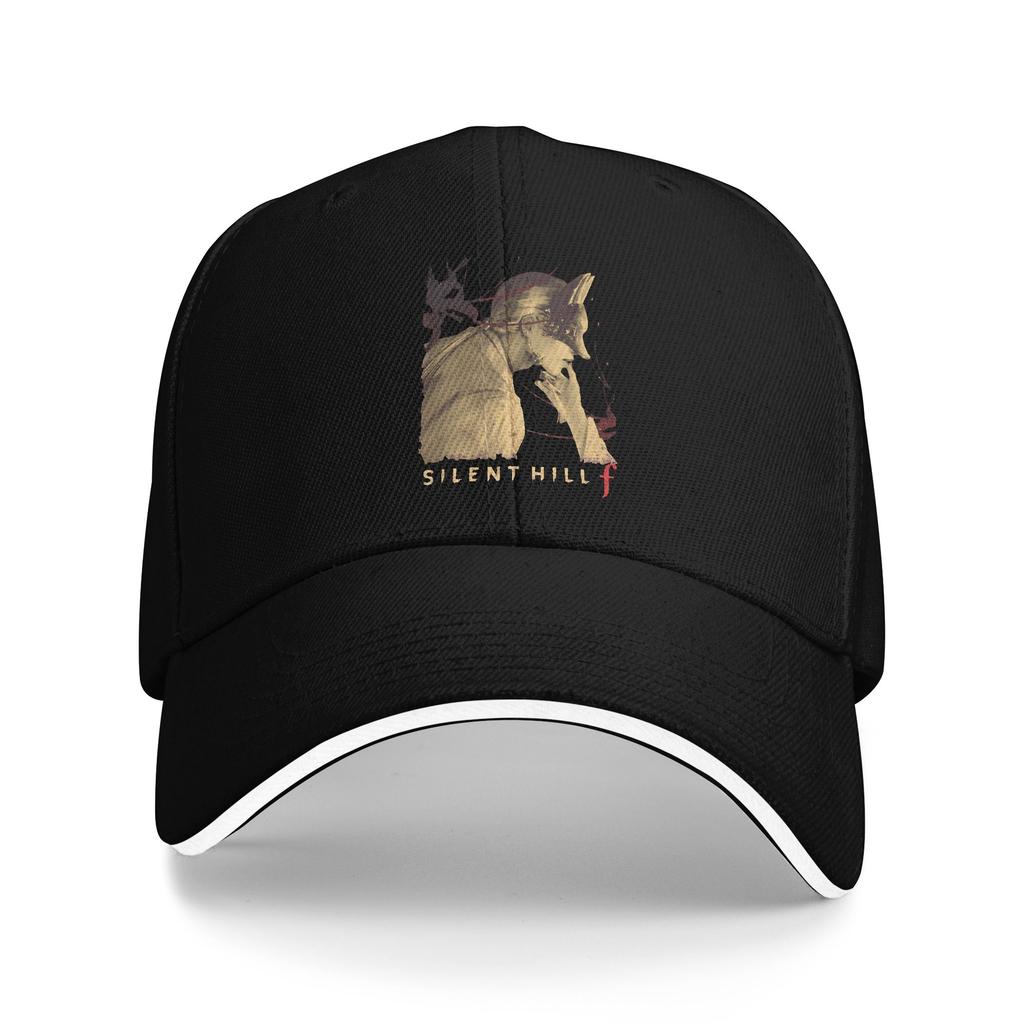 Silent Hill F Horror Game Baseball Cap Fashion  Sandwich Cap Unisex Style Adjustable Caps Hat Activities