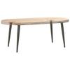 Vidaxl Coffee Table Legs, 4 Pcs, Anthracite, 42-43 Cm, Steel