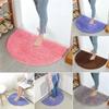 Chenille Bathroom Mat Non Slip Bath Mat Super Soft Absorbent Bathroom Rug Machine Washable Non-slip Fur Rug Coral Velvet Carpet