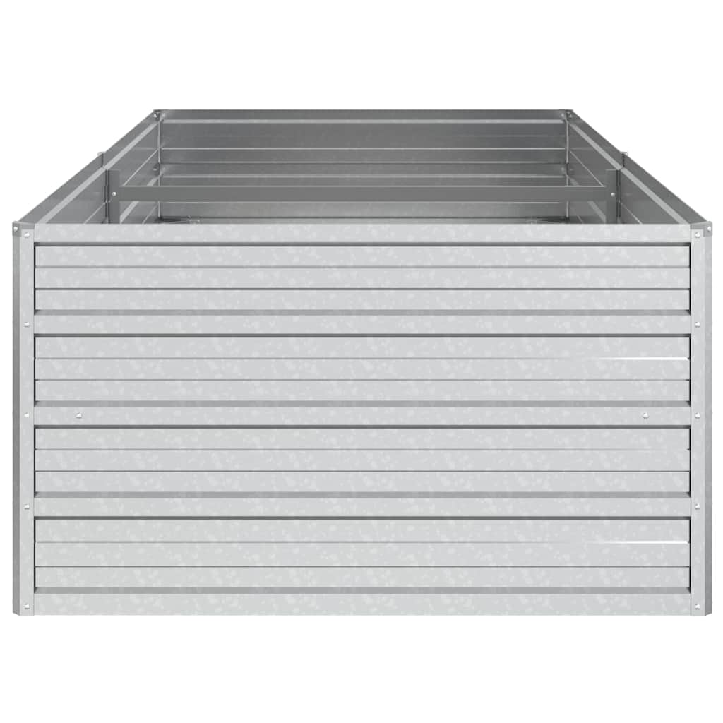 VidaXL Garten-Hochbeet 160x80x45 cm Verzinkter Stahl Silber