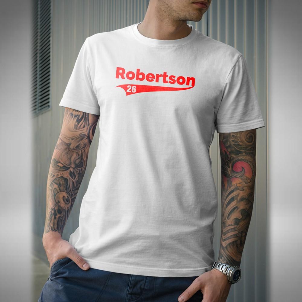 

Robertson 26 Men s T-Shirt Liverpool Scotland Captain Football Andy Robo S