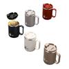304 Stainless Steel Double-Walled Anti-Scald Mug with Lid and Drinking Spout