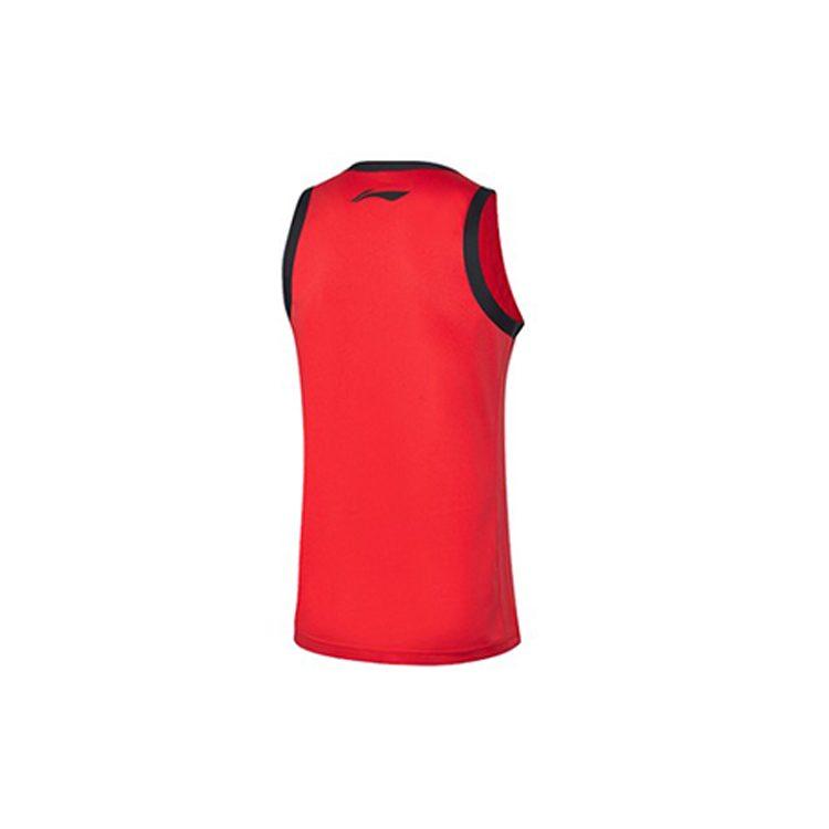 Li Ning Sports Basketball Collection Basketball Jersey Men's Bright Neon AAYQ095-6