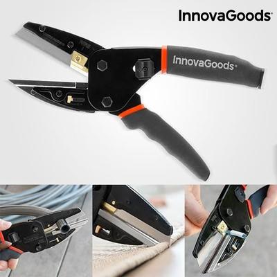3-in-1 Scissors - EUROWEB - Multi-purpose - Locking Tab - 4 Replacement Blades - PVC, Metal, Titanium